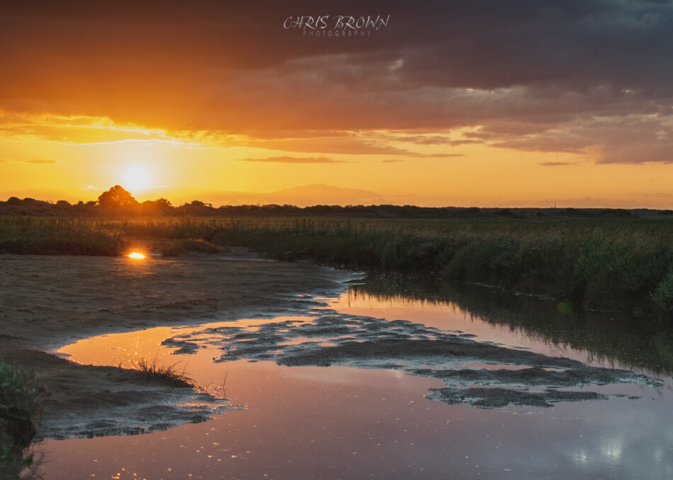 Saltfleet Sunset, Lincolnshire