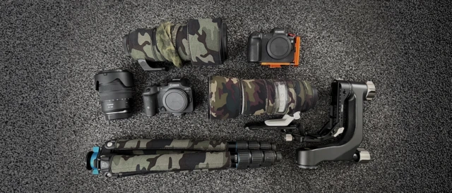Wildlife photography gear