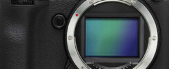 Comparison of different camera sensor sizes including full frame, APS-C, and Micro Four Thirds